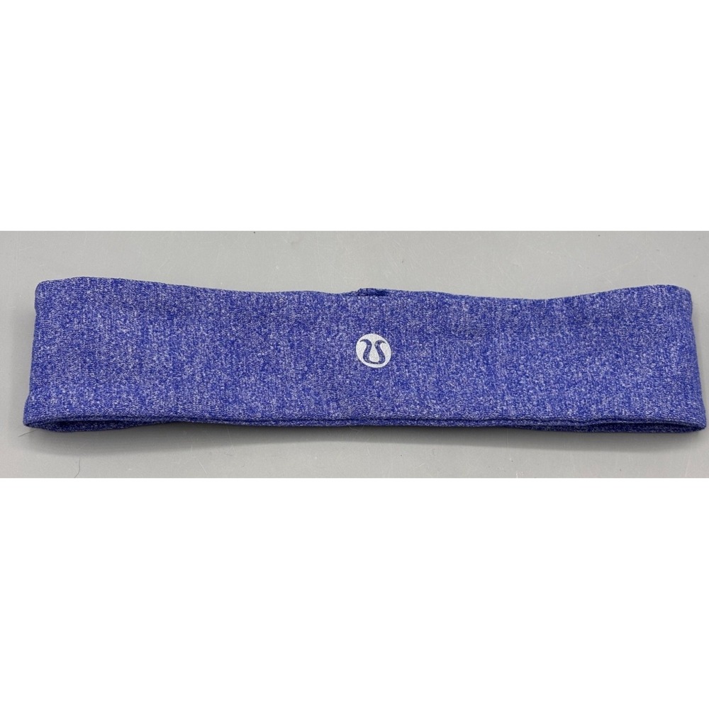 Lululemon Purple Heathered Stretchy Headband Womens One Size